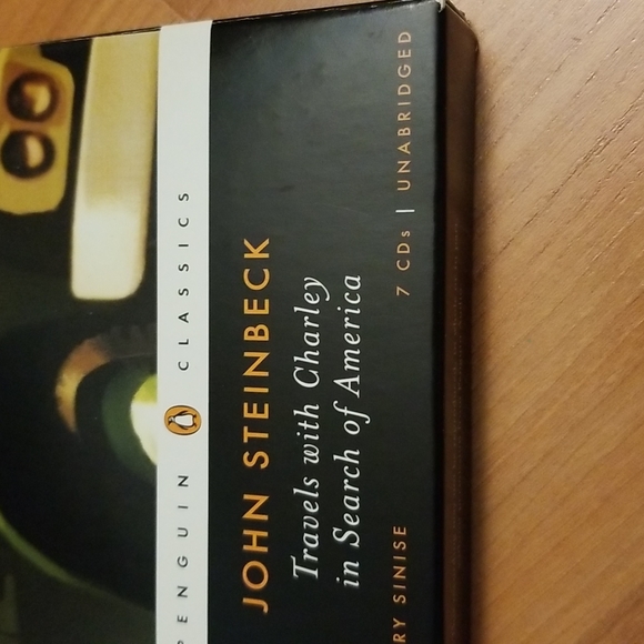 John Steinbeck Travels with Charley in Search of America Unabridged Book on CD - Picture 6 of 7